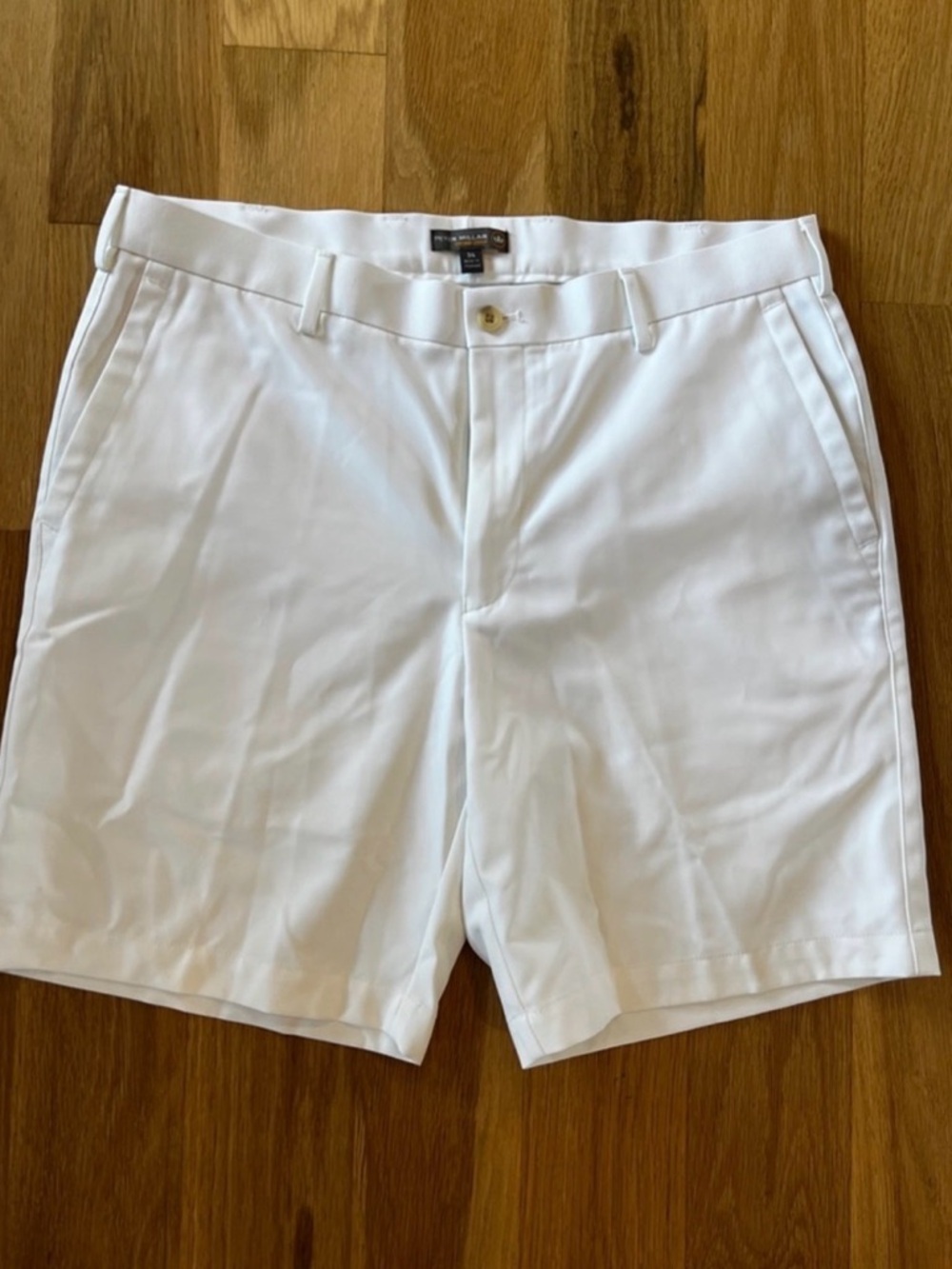 Peter Millar White Men’s Tailored Shorts